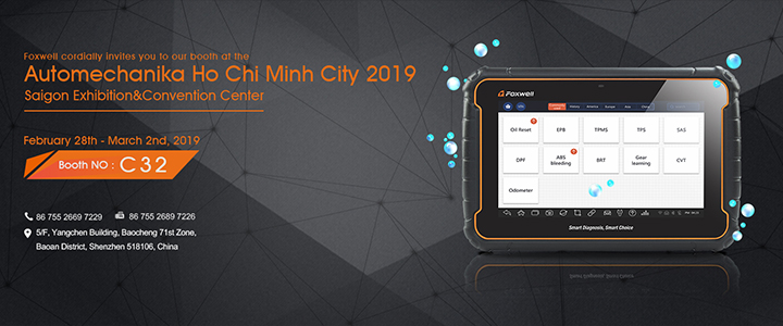 Foxwell attended Automechanika HO CHI MINH CITY