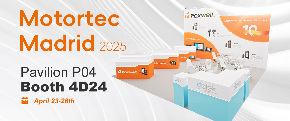 Foxwell Successfully Showcases Innovative Solutions at Motortec Madrid 2025