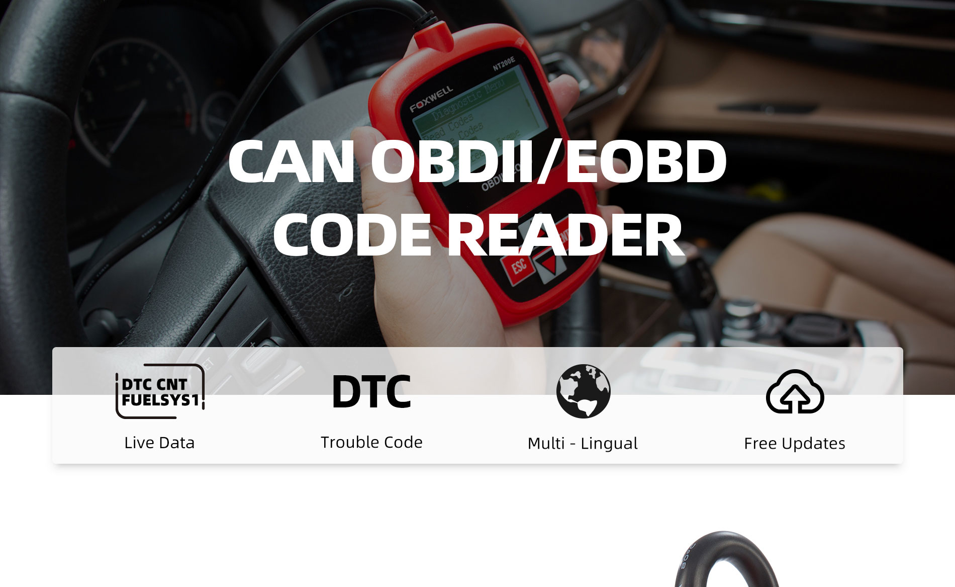 OBDII EOBD Code Reader_Foxwell